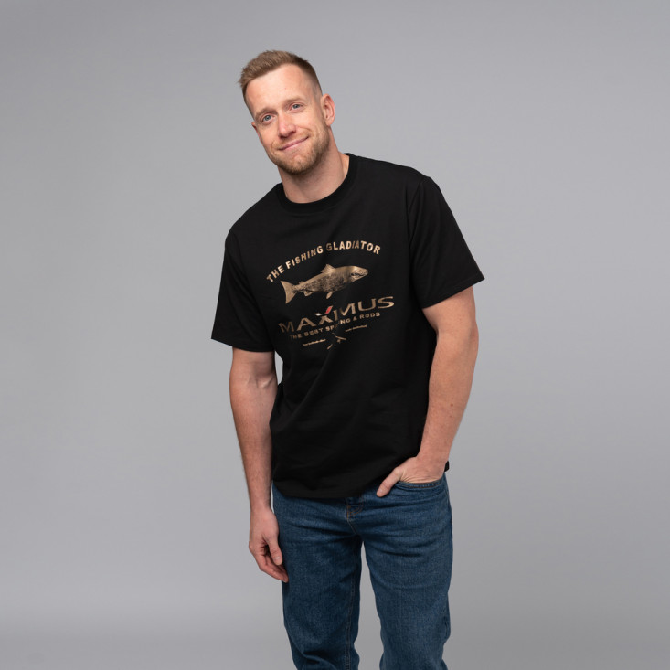 Футболка Maximus чёрная 4XL (MCTSBXXXXL)