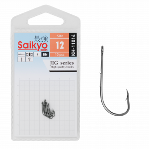 Крючки Saikyo KH-11014 Bait Holder BN №12 (10шт) Крючки Saikyo KH-11014 Bait Holder BN №12 (10шт)