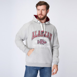Толстовка Alaskan Promo Hoodie серый L Толстовка Alaskan Promo Hoodie серый L