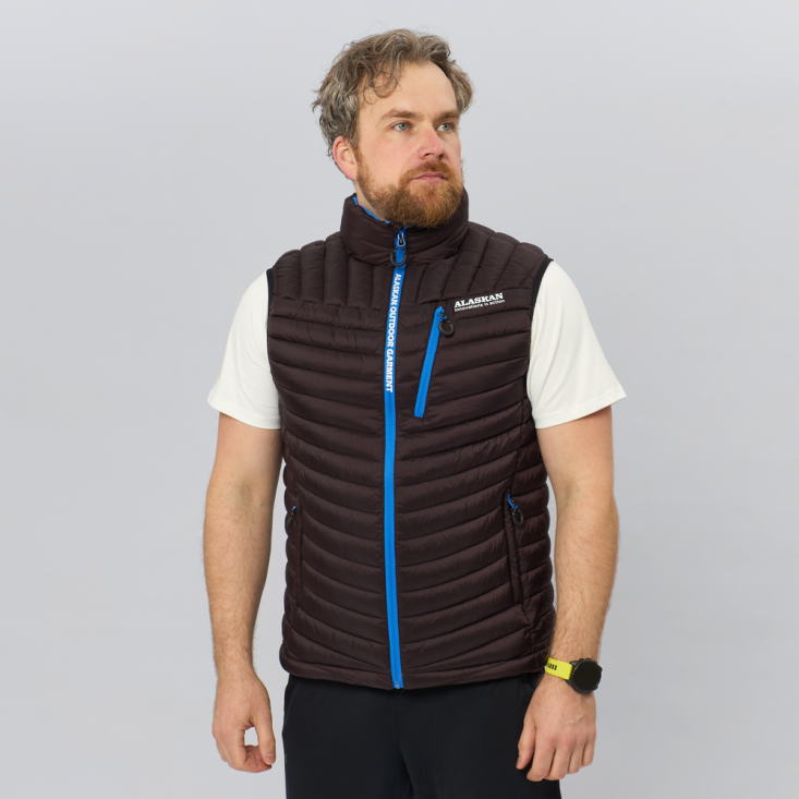 Жилет Alaskan Juneau X  Brown XXL утепл.стеганый