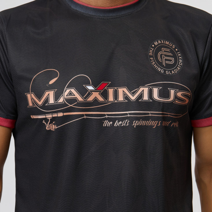 Футболка Maximus promo черн. р-р XXL (MPTSBXXL)